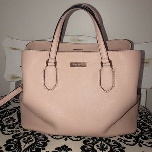 KATE SPADE pink crossover/tote bag